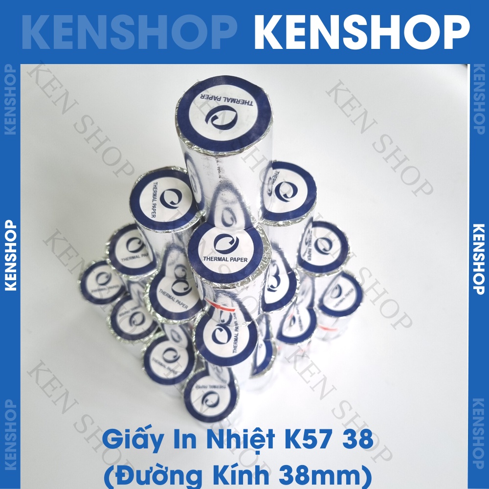 Giấy In Bill  K57-38, Giấy in Nhiệt, Giấy in máy Pos Cầm tay Sumi Và Máy In Bill Di Động