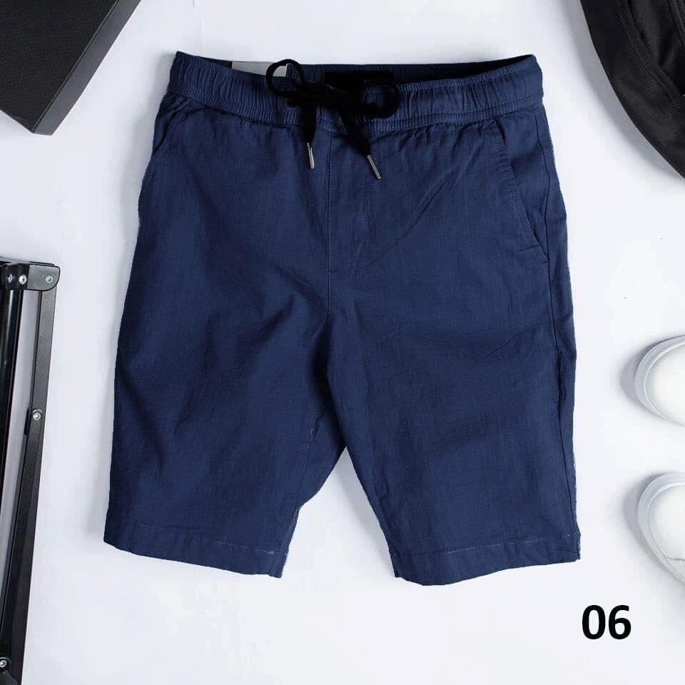 Quần short - Quần ngố Nam chất vải poly cao cấp thoáng mát thấm mồ hôi
