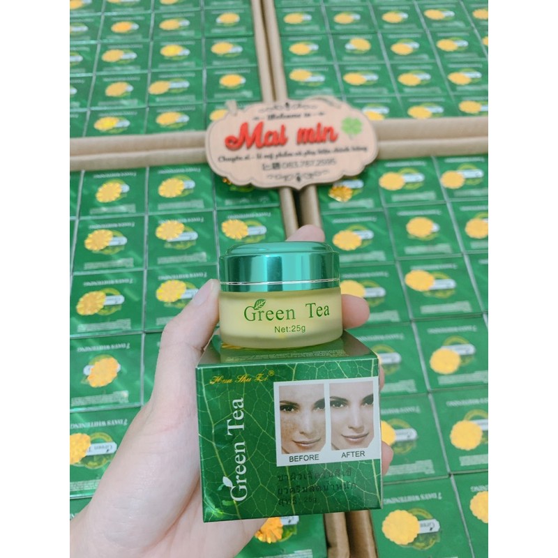 Kem Trà Xanh Trắng Da 7 Ngày Green Tea - Đài Loan | BigBuy360 - bigbuy360.vn