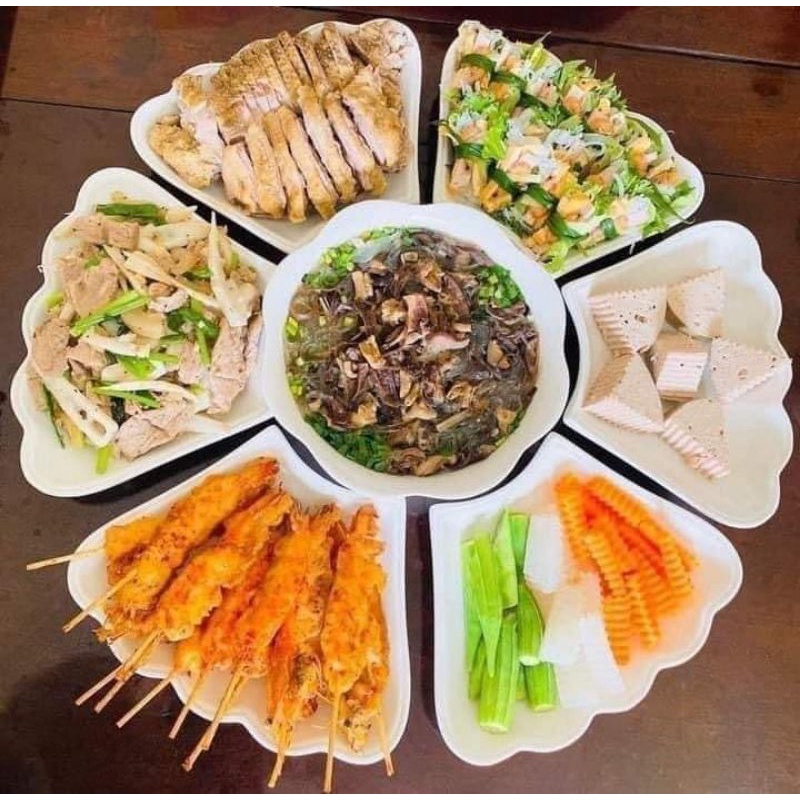 XẢ KHO  Sét đĩa hoa mặt trời hàng Minh Châu 56cm