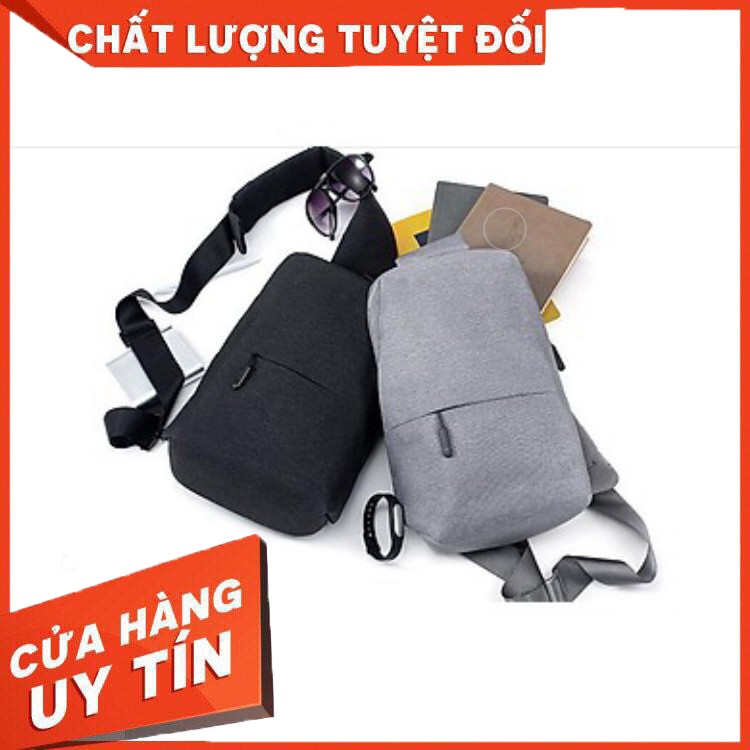 HÀNG NHẬP KHẨU -  Túi đeo chéo đa năng Xiaomi Urban Leisure (Đen) balo đa năng xiaomi urban leisure - Hàng nhập khẩu - H