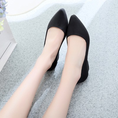 [ HOT ] Giày búp bê mũi nhọn nhựa dẻo G18