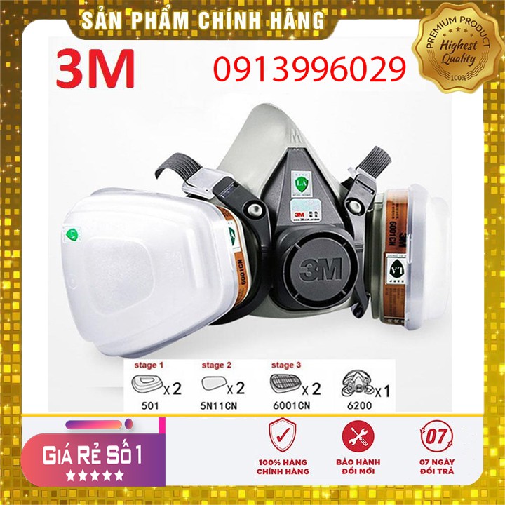 Nắp Nhựa Giữ Tấm Lọc Độc 3M501 Dùng Cho Mặt Nạ 3M6200 và 3M7502