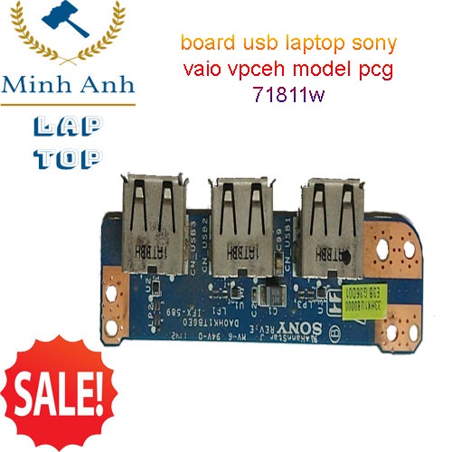 Bo mạch usb Laptop sony vaio VPCEH model PCG 71811W