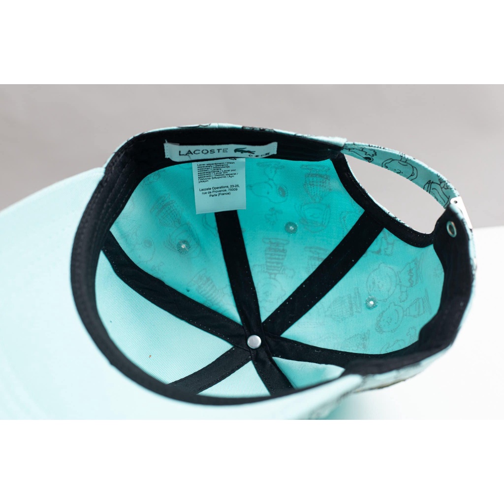 Mũ Unisex Lacoste X Peanuts Print Organic Cotton