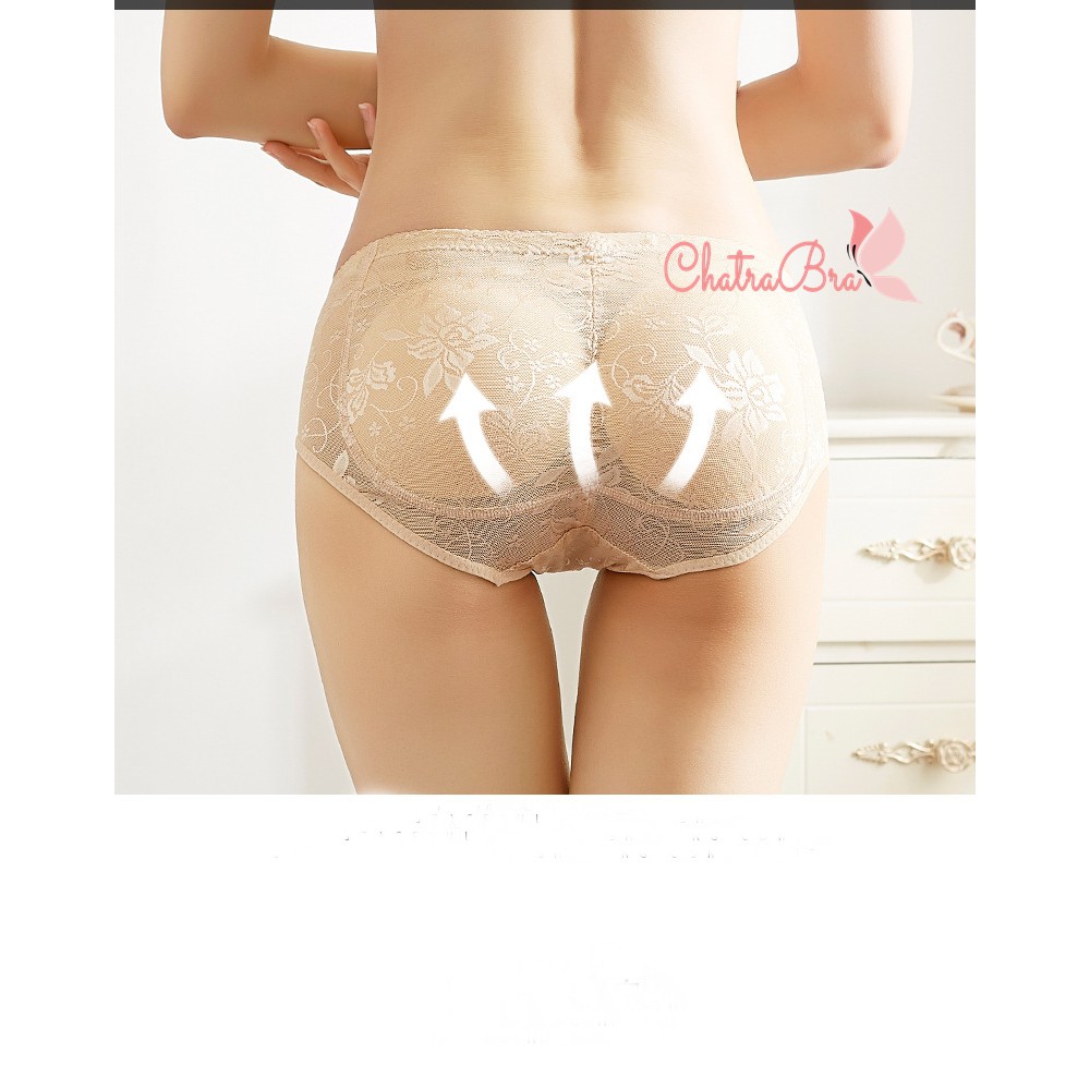 Quần lót ren cao cấp độn mông mỏng nịt bụng giảm mỡ bụng dưới | BigBuy360 - bigbuy360.vn