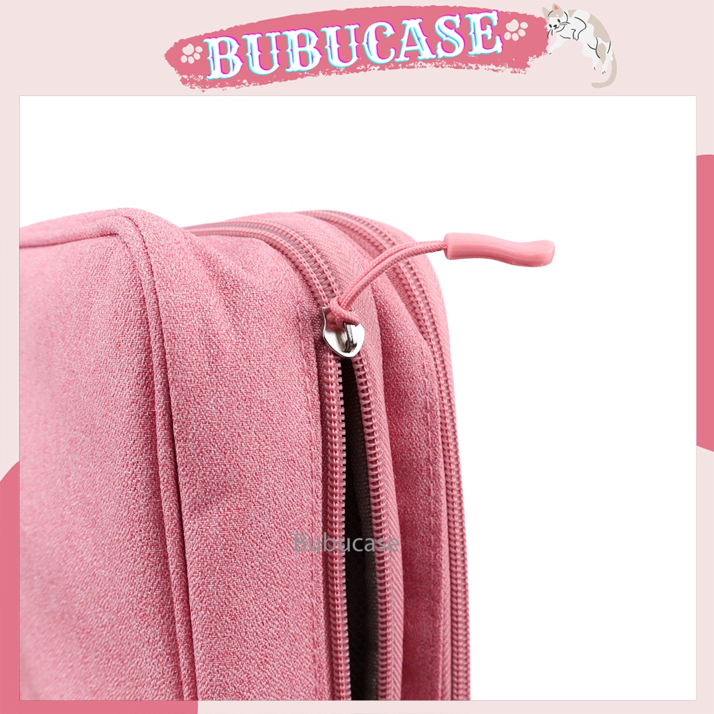 Túi Phụ Kiện Công Nghệ 2 Ngăn Sức Chứa Lớn, Đa Năng Đựng Điện Thoại, Sạc Dự Phòng - Vải Agni Cao Cấp Chống Thấm [FT4]