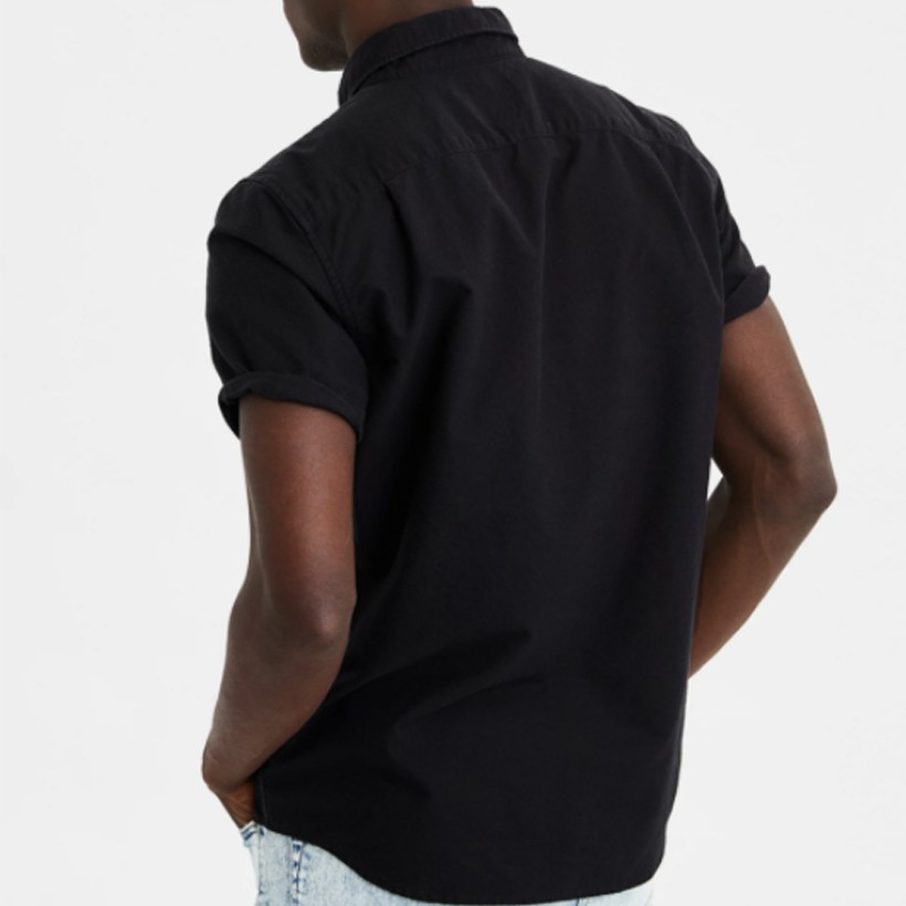 Áo Sơ Mi Nam Ngắn Tay Vải Oxford - FO76 Kho Hàng Xuất Dư | BigBuy360 - bigbuy360.vn