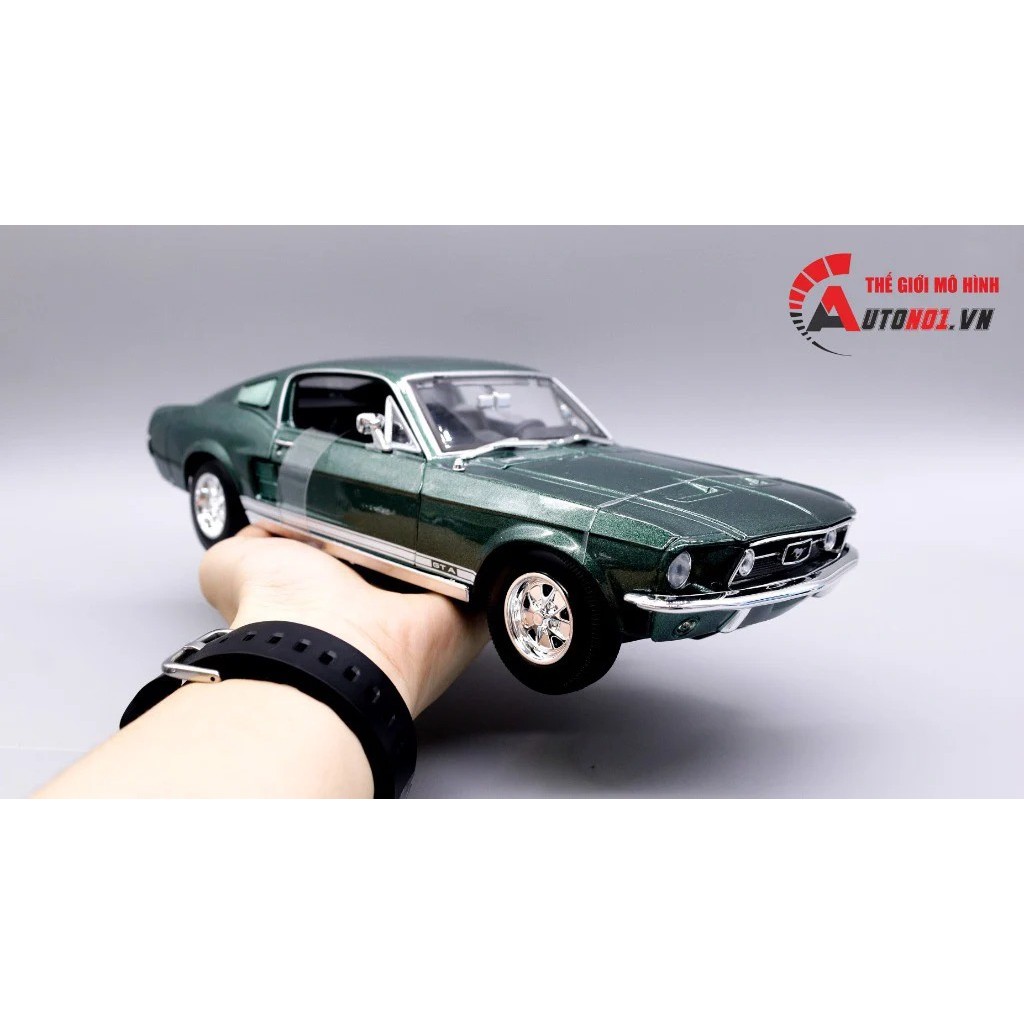 MÔ HÌNH XE FORD MUSTANG GTA FASTBACK 1967 1:18 MAISTO 6652