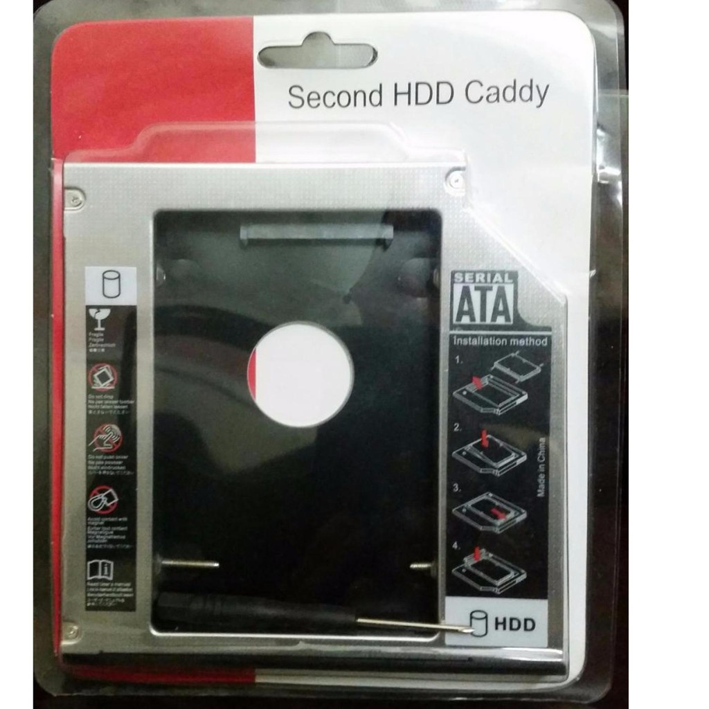 Caddy Bay Mỏng 9.5mm Chuẩn SATA 3