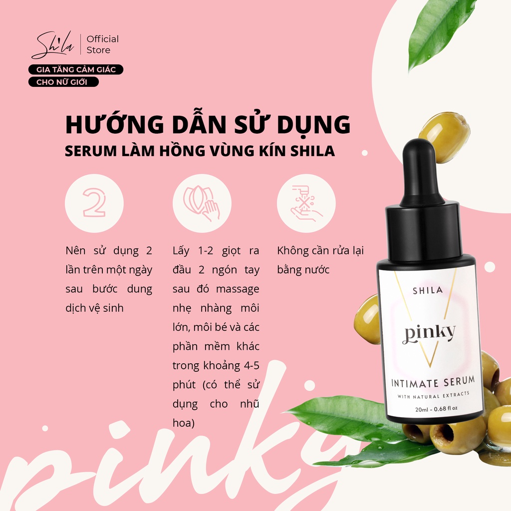 Tinh chất chăm sóc vùng kín Shila Intimate Serum 20ml