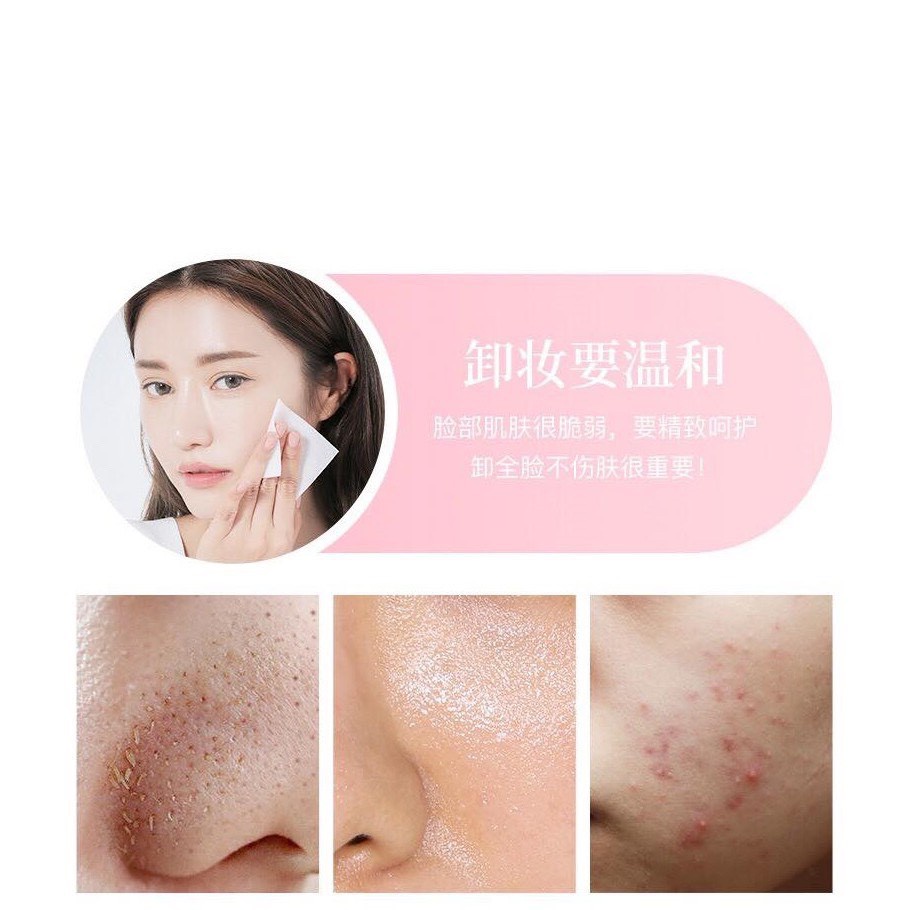 Nước Tẩy Trang HEYXI Đào Peach Gentle Makeup Remover Làm Sạch Dưỡng Ẩm 300ml