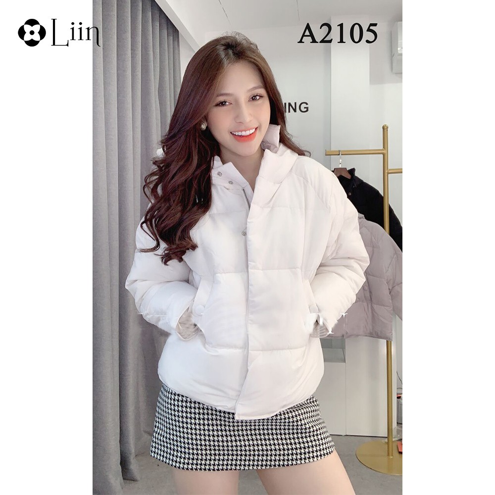 Áo khoác phao nữ Linbi đủ màu, đủ size, thiết kế dáng béo, dày dặn cực ấm Liin clothing A2105