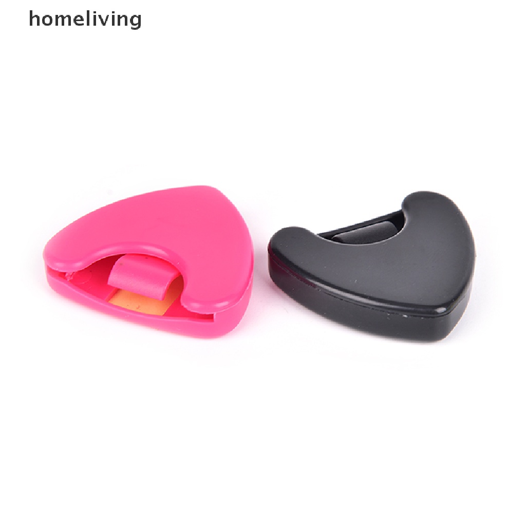 1 Hộp Đựng Miếng Gảy Đàn Guitar Bằng Nhựa Hình Tam Giác Mới