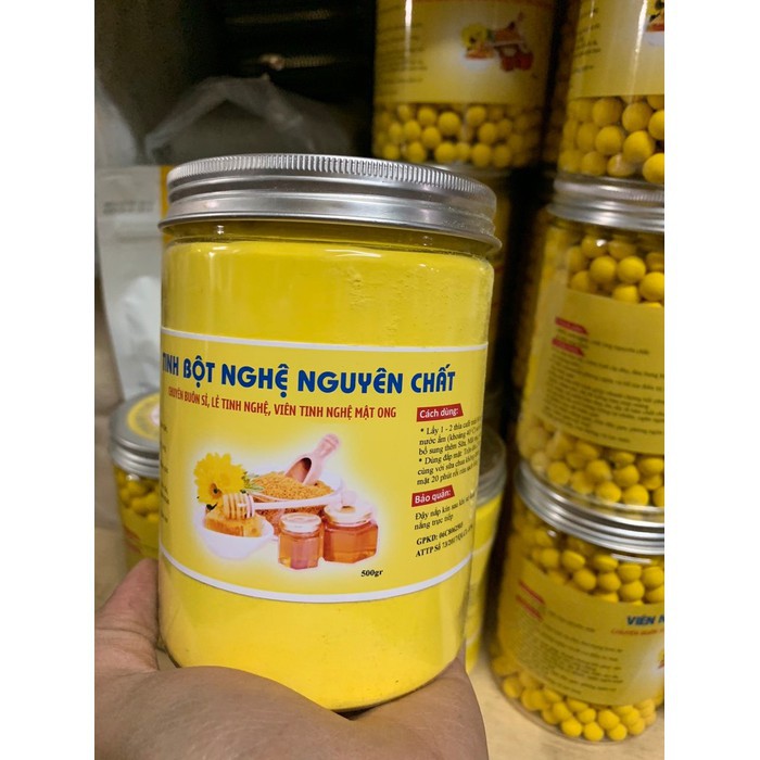 Giá sỉ- 1.5 kg tinh bột nghệ nguyên chất nhà làm