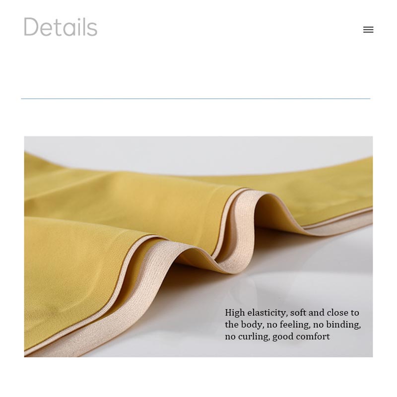 AOFEIQIKE AOFEIQIKE Quần Lót Lụa Lạnh Không Đường May Plus Size M-XL