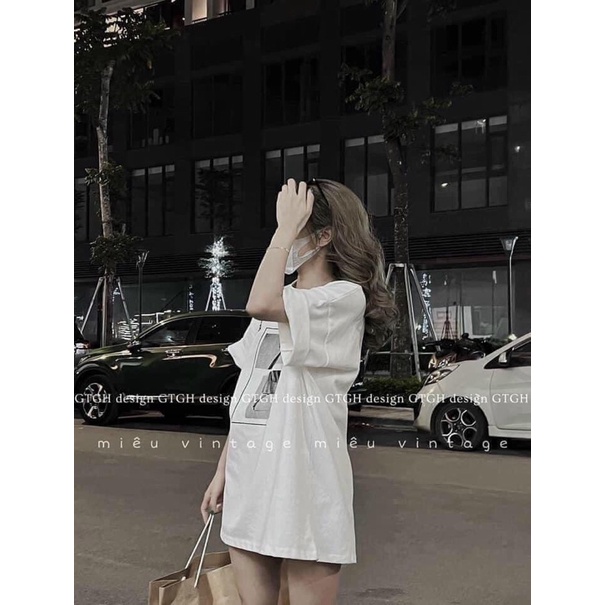 Áo phông bức tranh chia đôi LN11