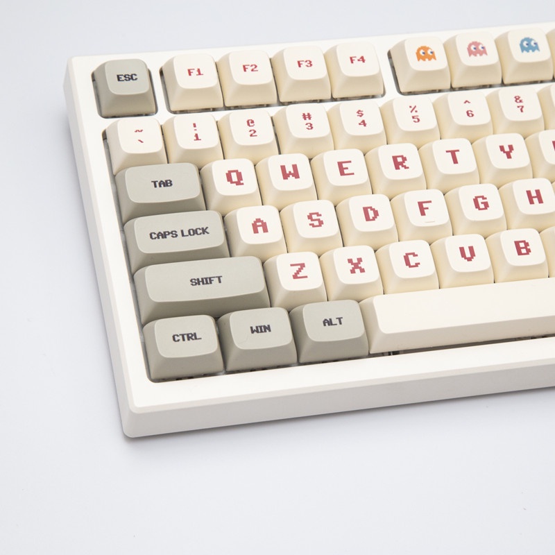 143 phím FC keycap XDA Profile fc phong cách retro PBT Dye SUB bàn phím cơ Keycap