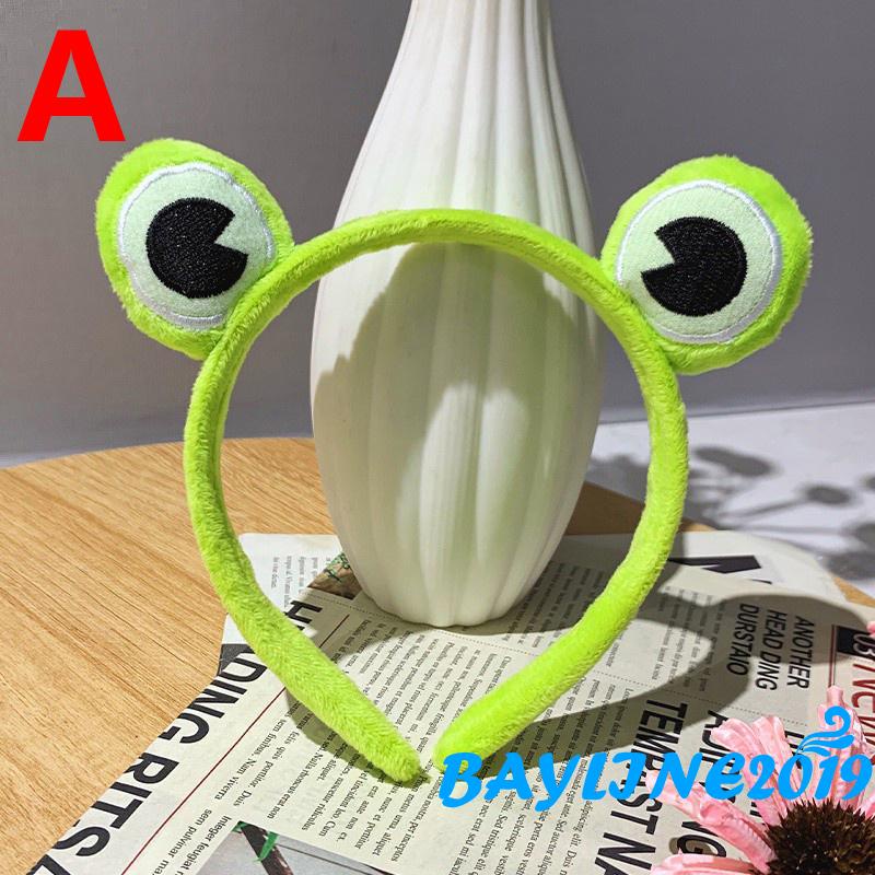 BAY-Băng đô cài tóc hình mắt ếch phong cách động vật sáng tạo đa ứng dụng cho spa/yoga làm đẹp da