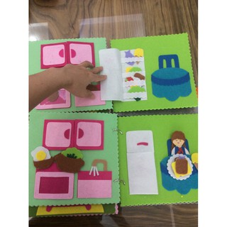 Sách vải một ngày của bé