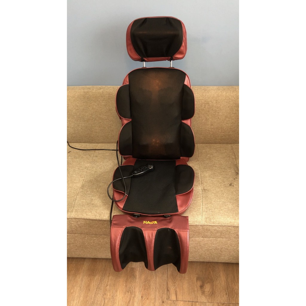 Đệm ghế massage toàn thân hiệu MAS model 918L màu hồng