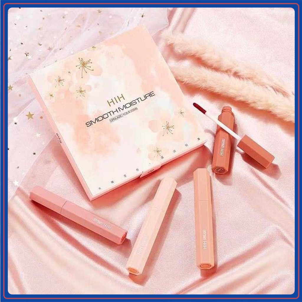 Set Son 4 CÂY HIH SMOOTH MOISTURE Siêu LÌ, No.1221 | BigBuy360 - bigbuy360.vn