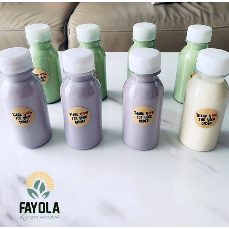 (SỈ LẺ) SET 100 CHAI NHỰA CHIẾT 100ml-120ml.CHAI NHỰA ĐỰNG TRÀ SỮA,CHAI SỮA CHUA ĐÃ KÈM NẮP ĐEN TRẮNG.