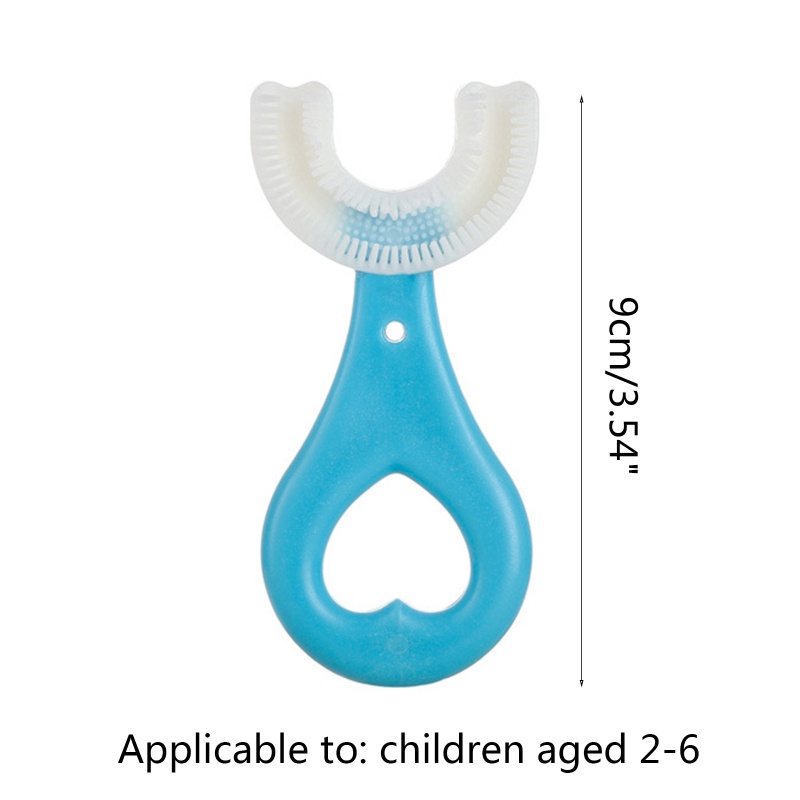 Bàn Chải Đánh Răng Hình Chữ U Cho Bé 2-6 Tuổi