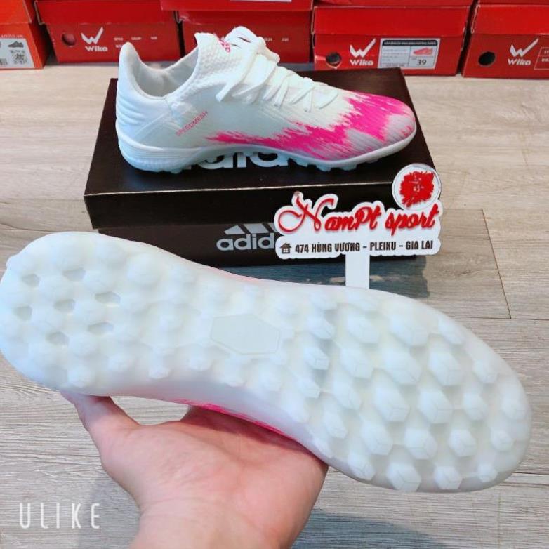 ️⚽ (CÓ BẢO HÀNH) DA BỀN GIÁ RẺ Giày Bóng Đá Adidas X. Nhân Tạo Trắng Hồng | nhất Shopee NamPt Sport -()*KK
