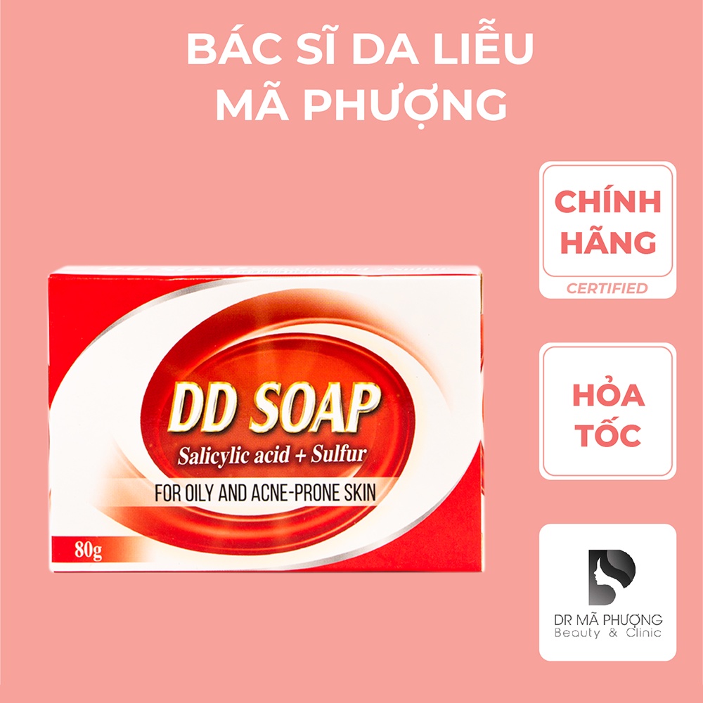 [CHÍNH HÃNG] Xà phòng tắm giảm mụn , dày sừng DD SOAP