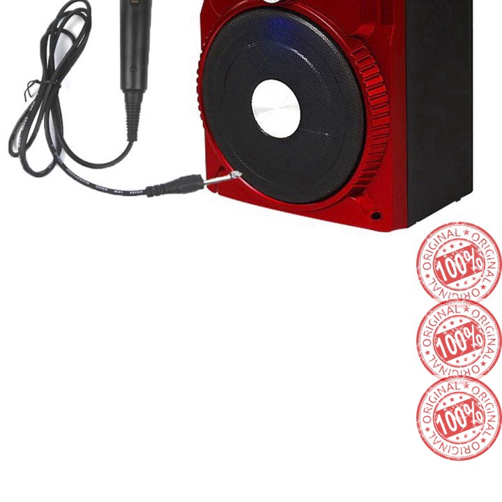 Loa Kẹo Kéo Có Mic Hát Karaoke Nghe Nhạc Bluetooth, Loa bluetooth, loa kraoke cắm thẻ nhớ, nghe đài FM Siêu Hay - Tặng k