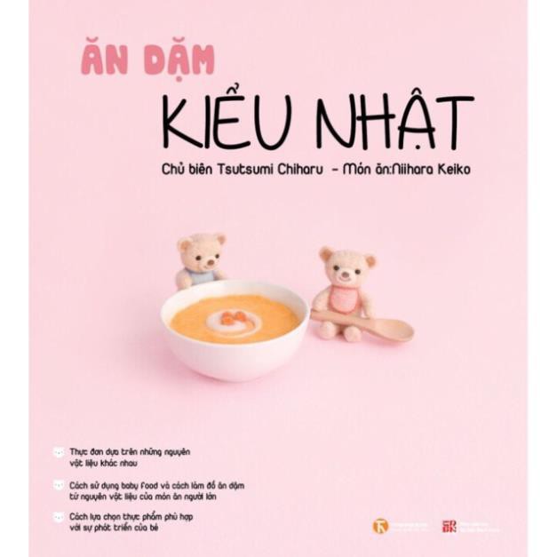 Sách Ăn dặm kiểu Nhật (Có thực đơn ăn dặm kèm nội dung) - Thái Hà