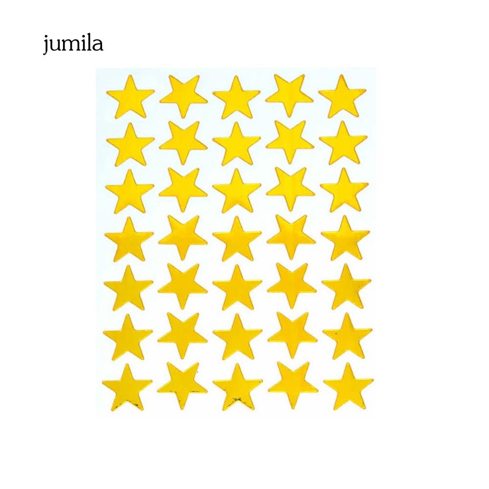 350 tờ miếng dán hình ngôi sao năm cánh đáng yêu