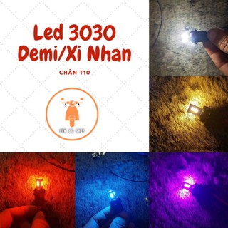 Bóng demi/xi nhan t10 led 3030 xịn