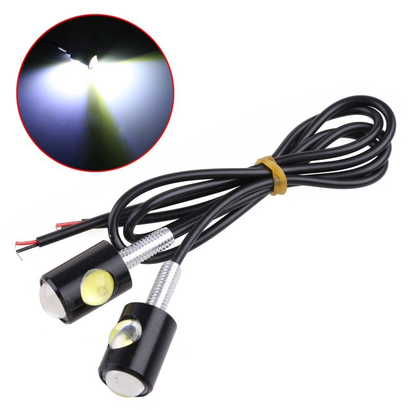 Đèn LED Mini 12V Gắn Biển Số Xe Máy Tiện Dụng