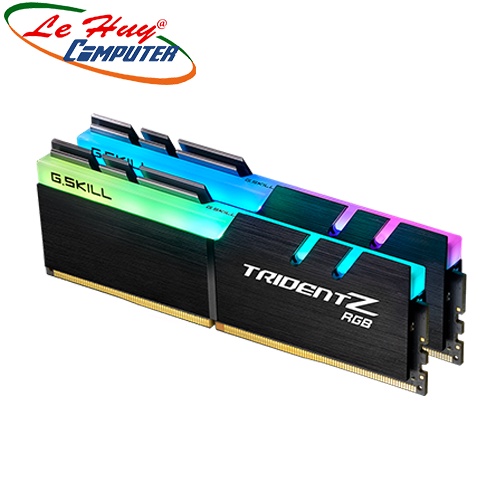 Ram máy tính GSKILL Trident Z RGB 32GB DDR4 3200MHz (16GBx2) F4-3200C16D-32GTZR