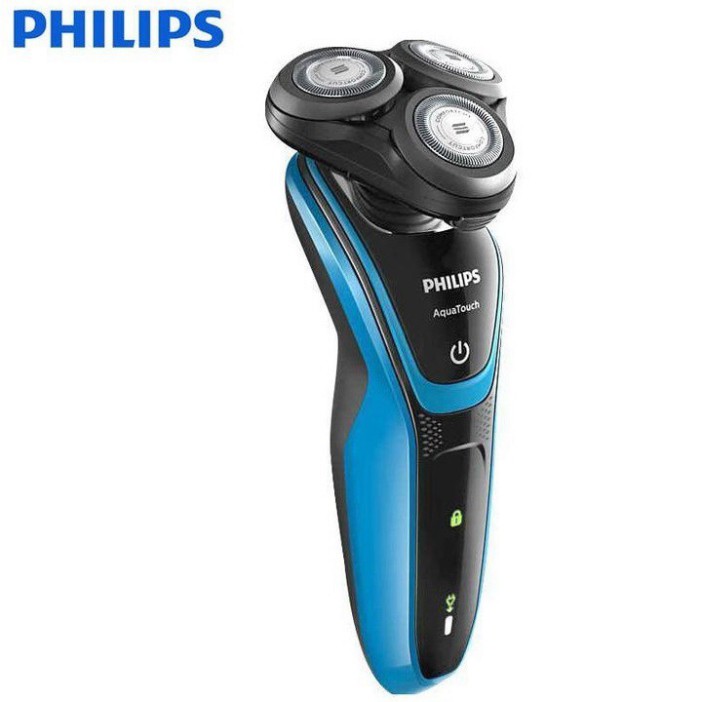 Máy cạo râu khô và ướt cao cấp thương hiệu Philips S5050 - Hàng Nhập Khẩu Chính Hãng Bảo Hành 2 Năm