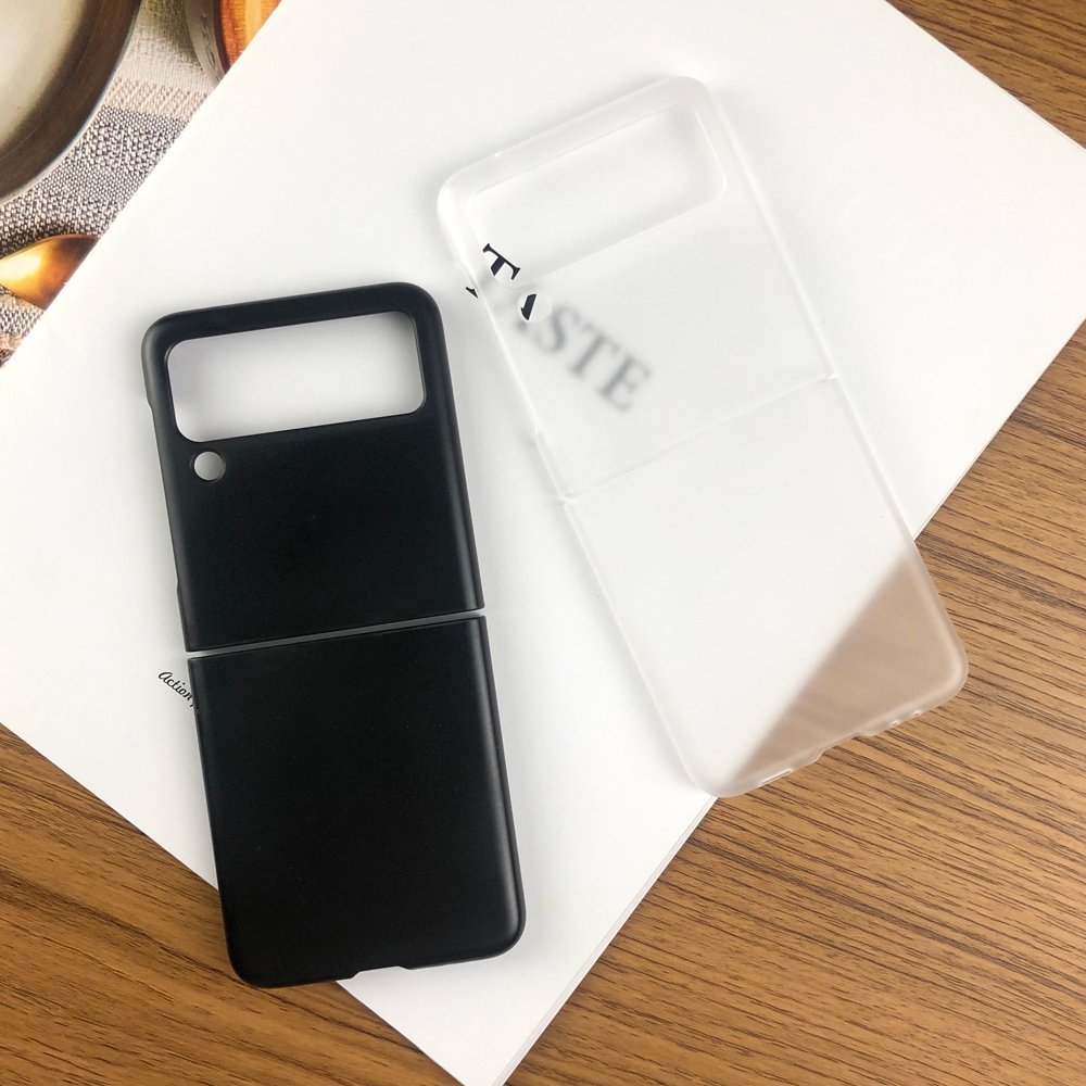 Ốp Điện Thoại PC Cứng Siêu Mỏng Mặt Nhám Chống Bám Vân Tay Cho Samsung Galaxy Z Flip4 Flip3 Flip ZFlip 4 3 5G