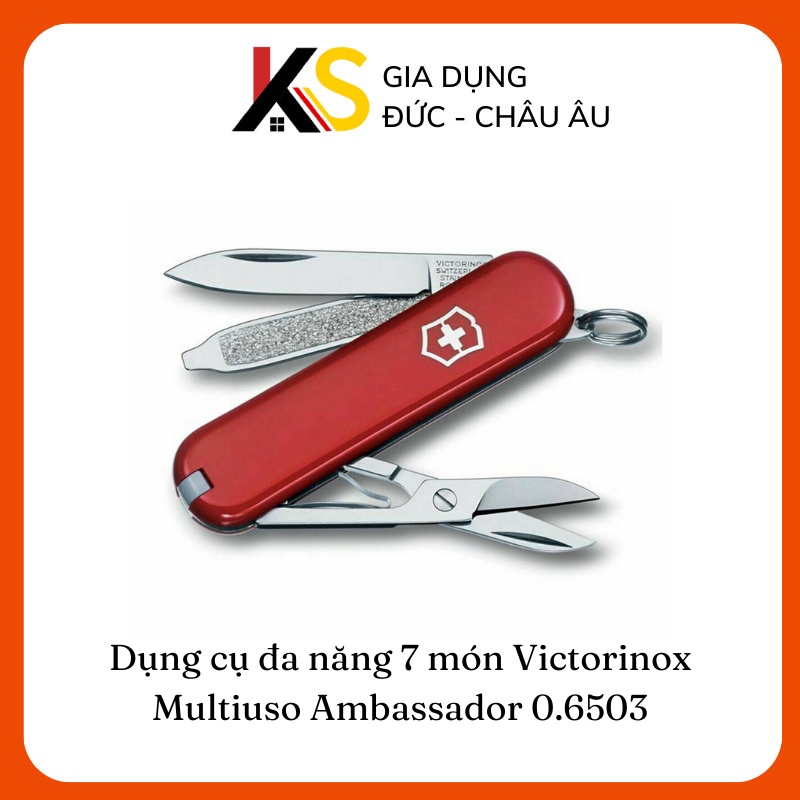 Dụng cụ đa năng 7 món Victorinox Multiuso Ambassador 0.6503