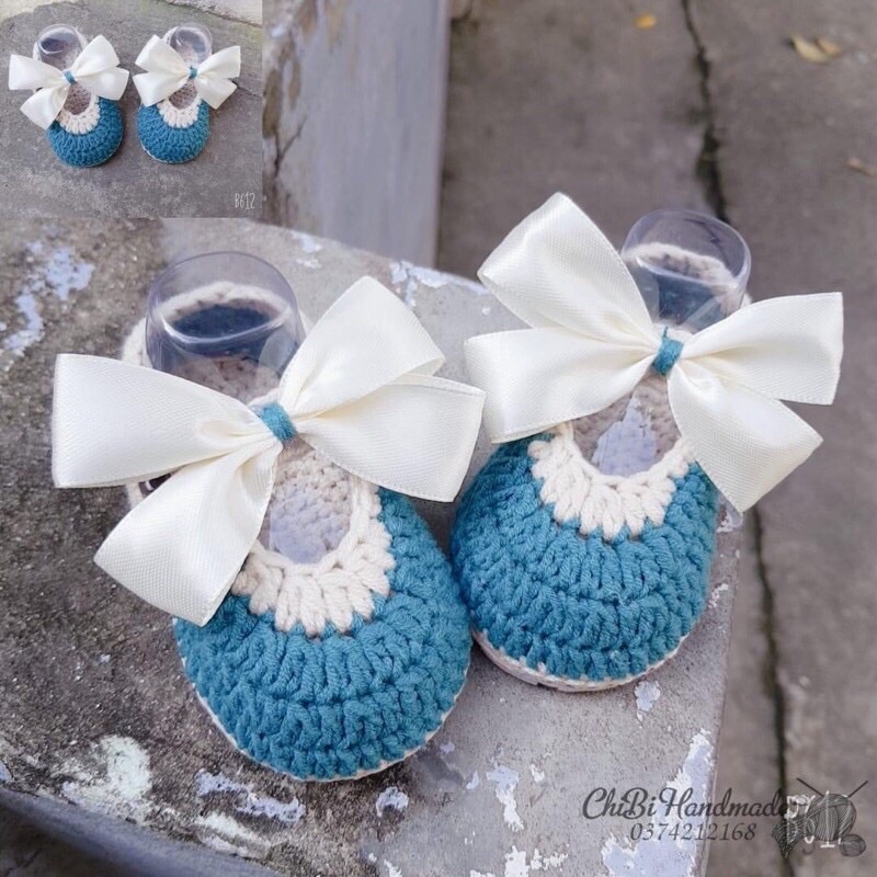 Giày búp bê đính ngọc cho bé