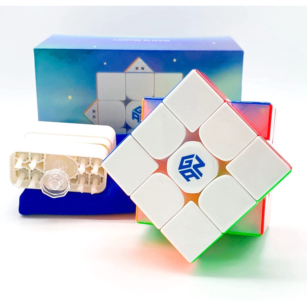 Sỉ Rubik 3x3 GAN 12 Maglev UV Stickerless Có Nam Châm Rubic Gan12 M 3 Tầng Flagship