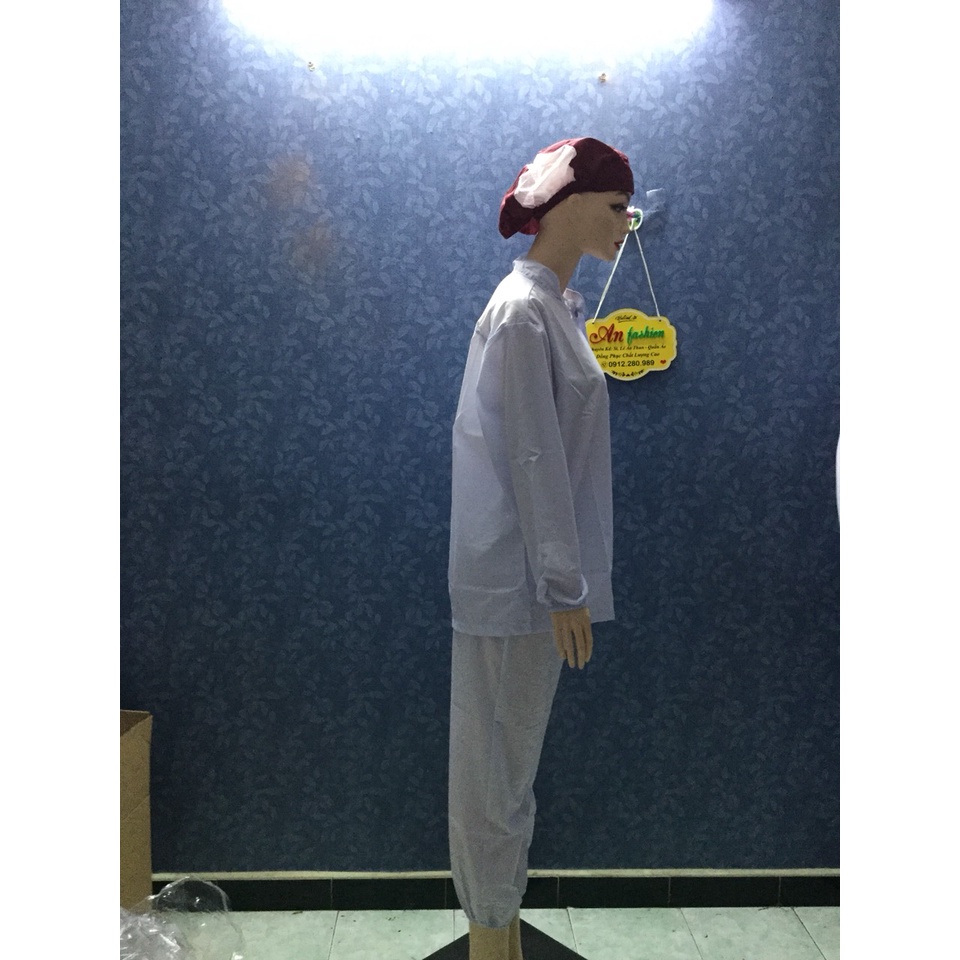 Nón Trùm Thực Phẩm Cao Cấp Thoáng Mát  _ Hình Chụp Thật