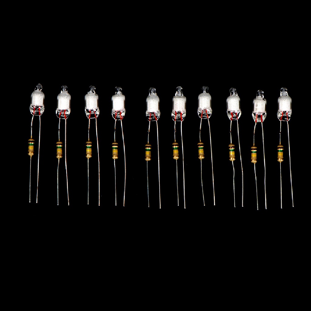 Set 10 Bóng Đèn Neon 4 * 10mm 5 * 13mm Đa Năng Tiện Dụng 220V