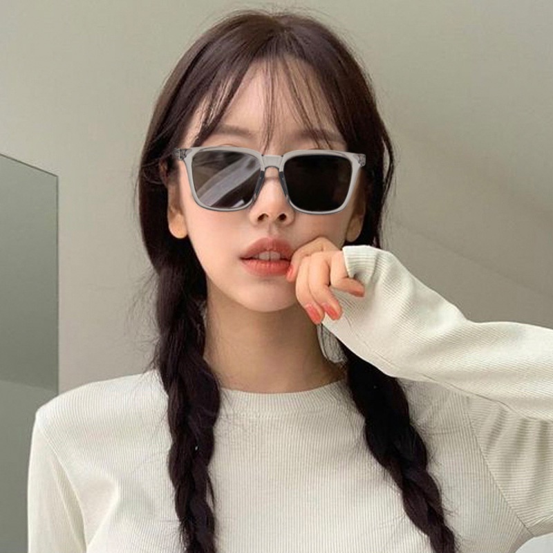 Kính Mát Thời Trang Khung Vuông Nhiều Màu Sắc Kiểu Hàn Quốc