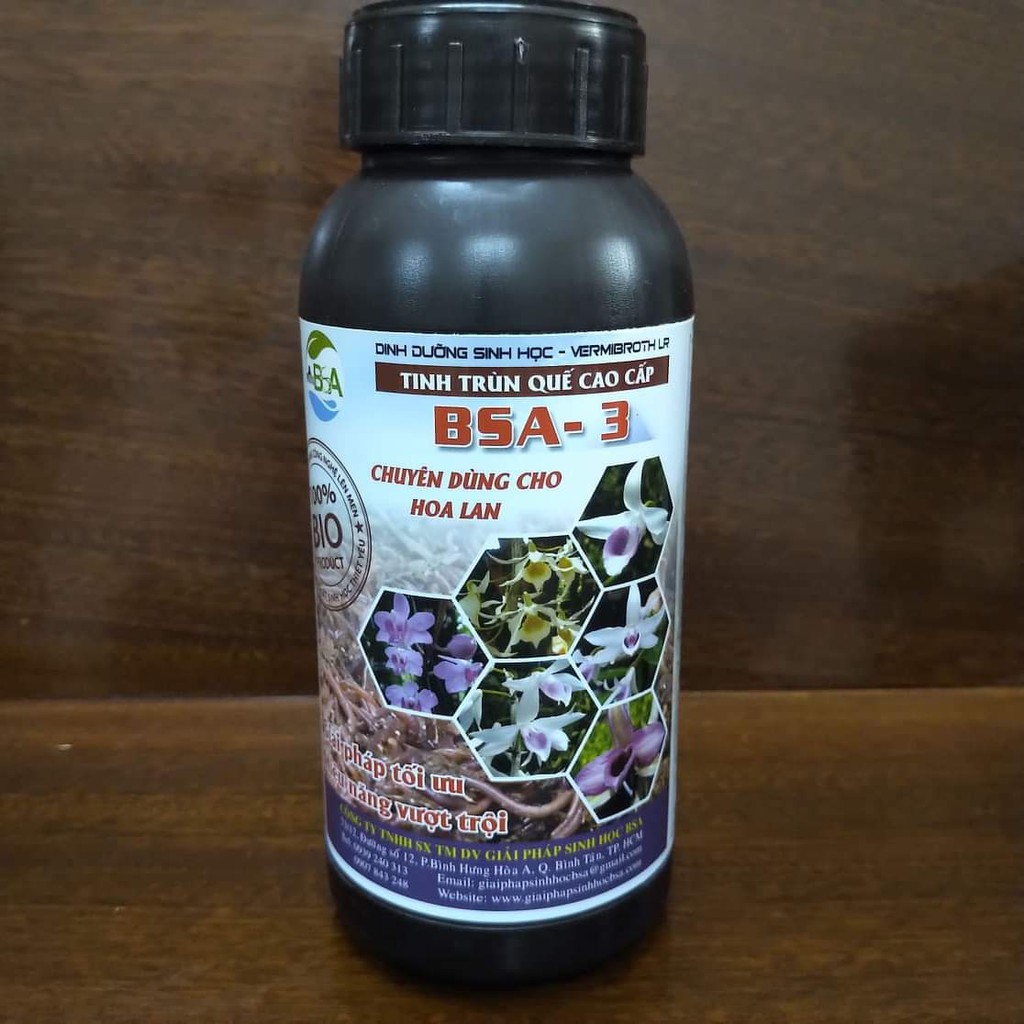 dịch trùn quế dành hoa và cây cảnh   500ml