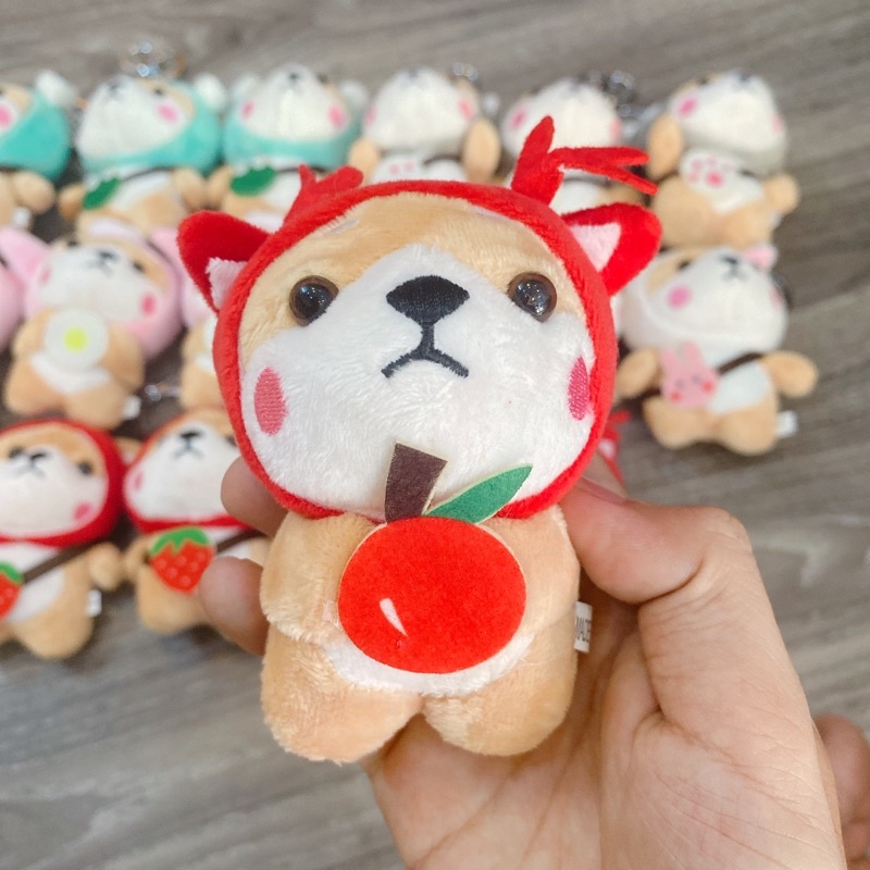 [RẺ VÔ ĐỊCH] MÓC KHOÁ CHÓ SHIBA CAO CẤP CHÌA KHOÁ QUÀ TẶNG