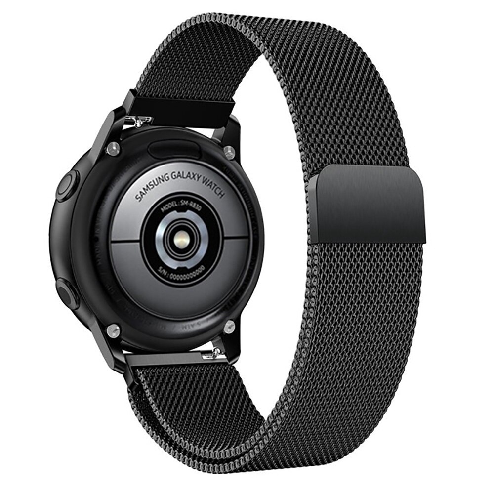 Dây Đeo Inox Milanese Khóa Nam Châm Cho Đồng Hồ Thông Minh Samsung galaxy Active 2 40mm 44mm Active2 20mm