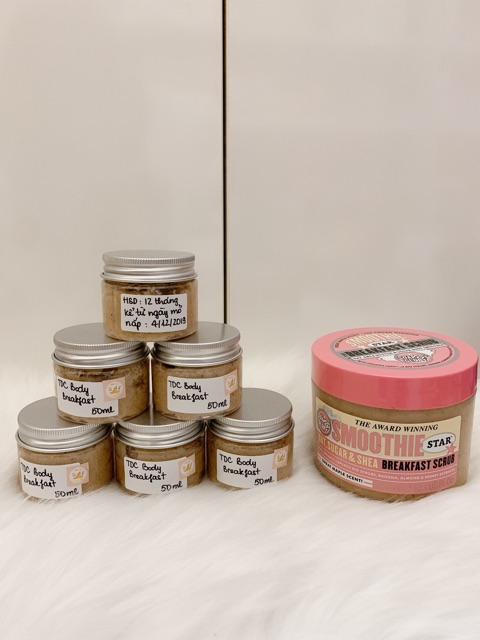 Tẩy tế bào chết body Soap and Glory Smoothie Star Breakfast Scrub 300ml | BigBuy360 - bigbuy360.vn