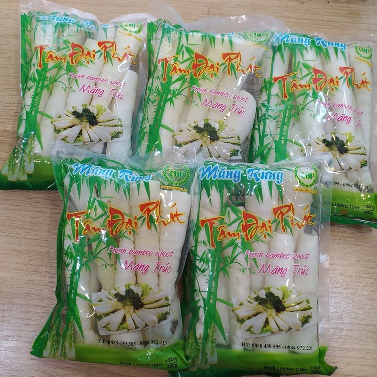 10 gói măng trúc nhỡ Tâm Đại Phát đặc sản Tây Bắc