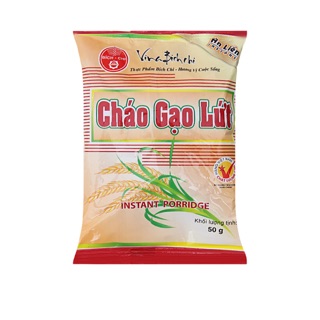 [freeship 99k toàn quốc combo 50 gói cháo gạo lứt bích chi gói 50g